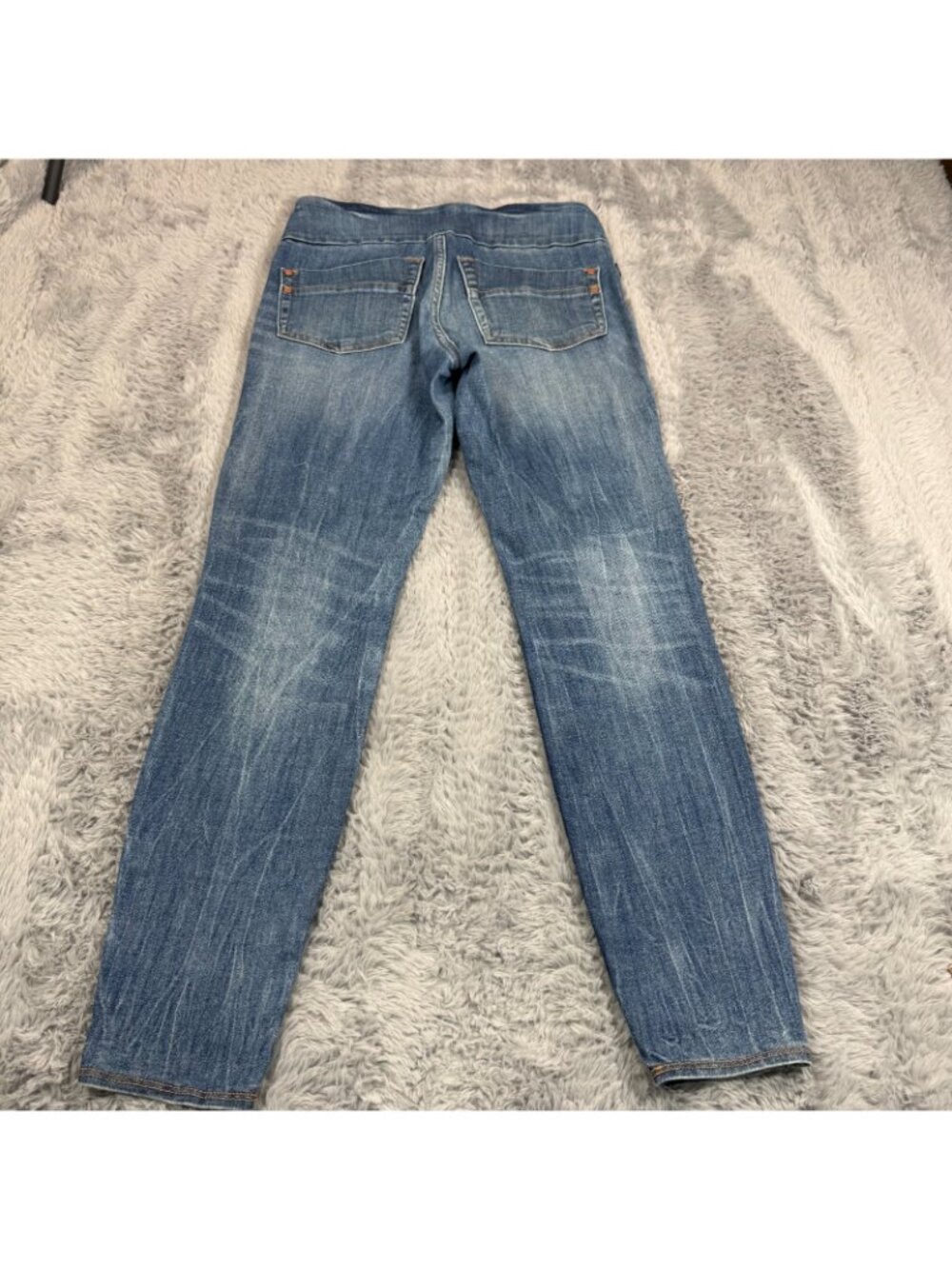 Rock & Republic Denim RX Fever Jeans Womens 8 Blue Cotton Jegging Skinny Stretch - Picture 3 of 16
